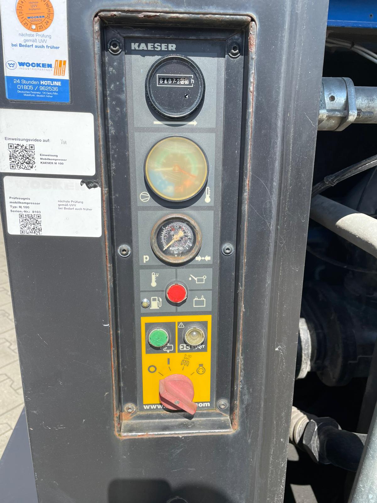 Mobilkompressoranlage M100 GPS