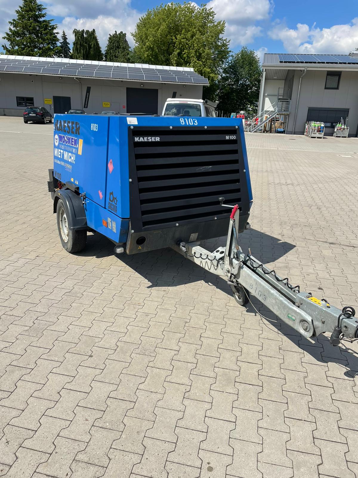 Mobilkompressoranlage M100 GPS