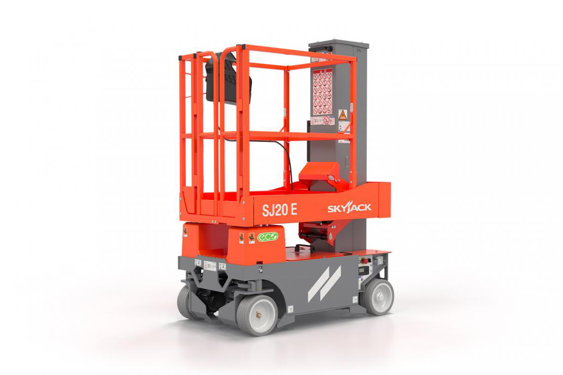 8 m Vertikalmast-Arbeitsbühne