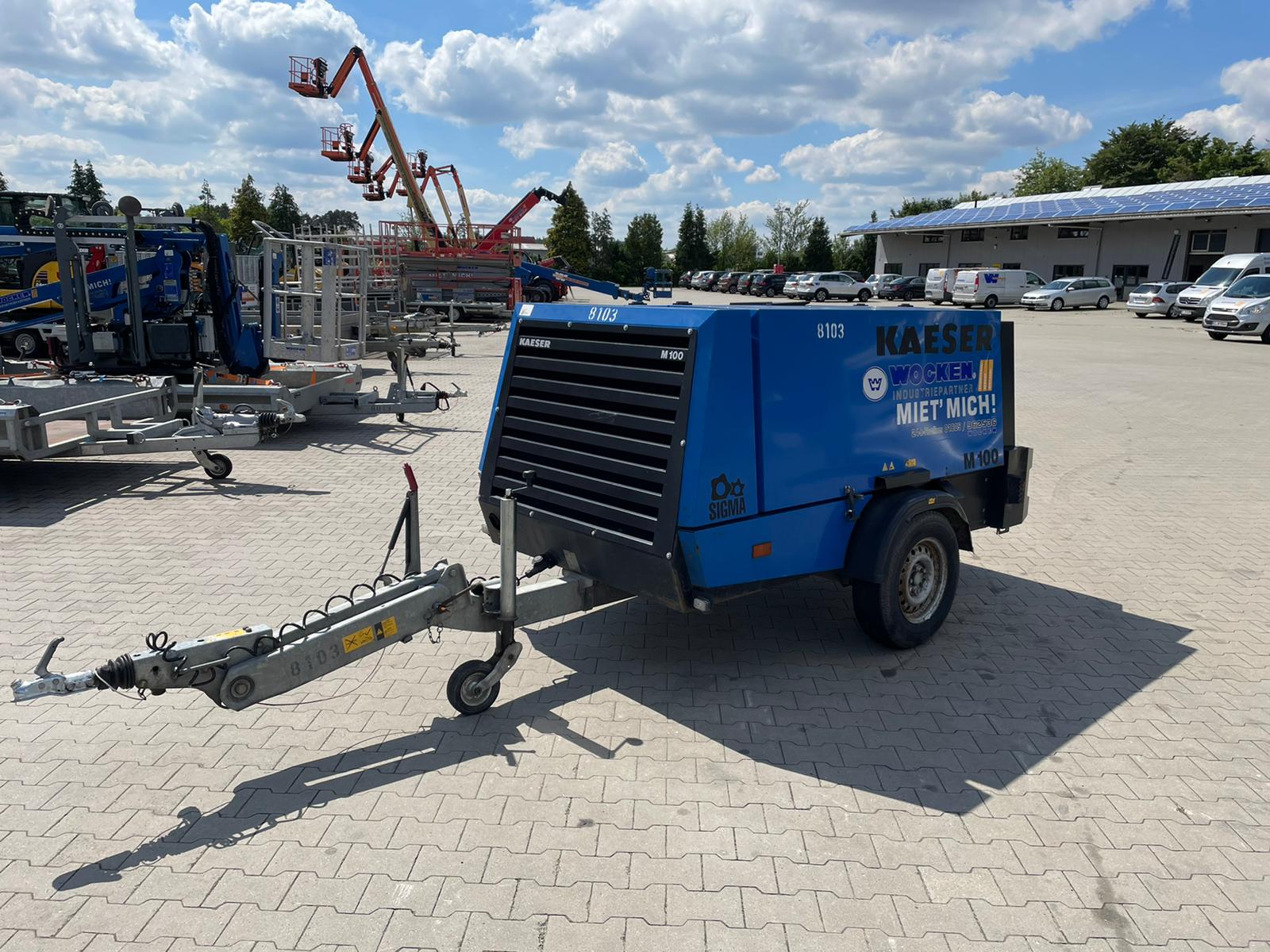 Mobilkompressoranlage M100 GPS