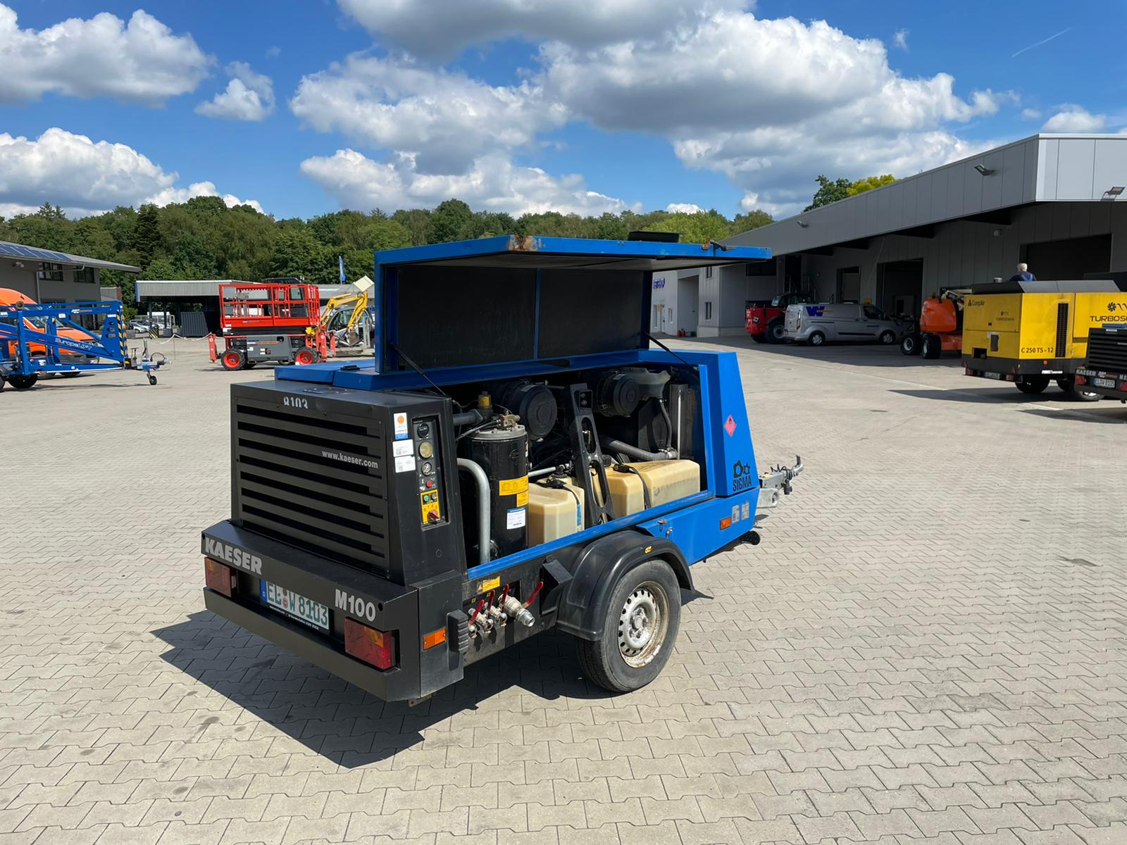 Mobilkompressoranlage M100 GPS