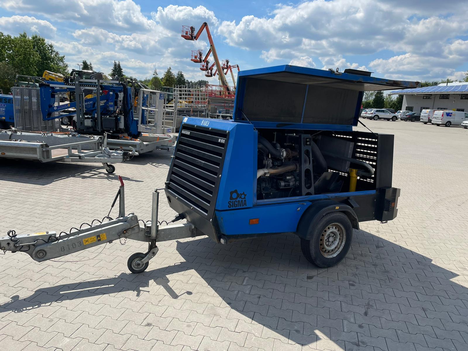 Mobilkompressoranlage M100 GPS