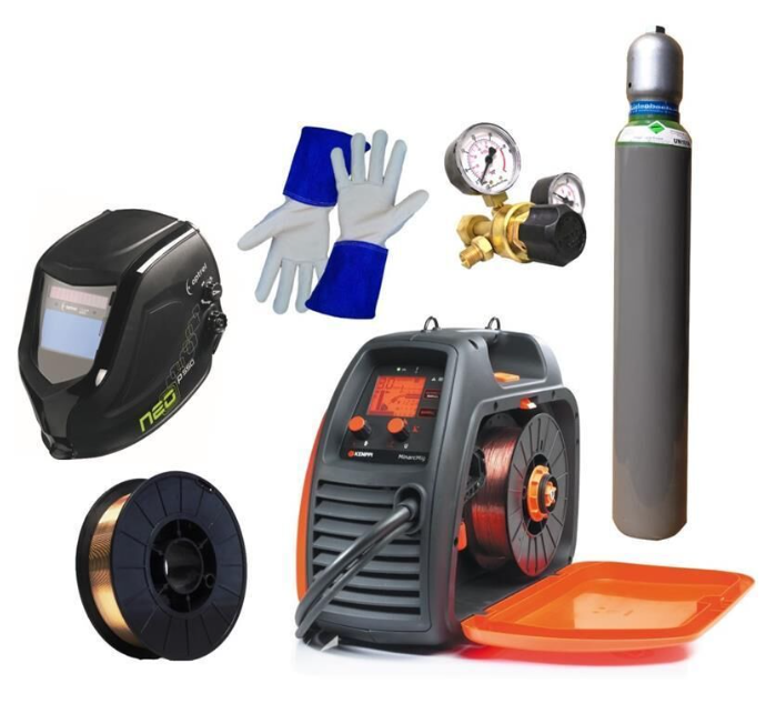 Schutzgasschweißgerät Tragbar 200 Amp 230 V